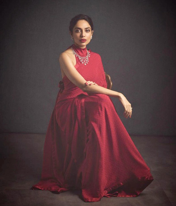 Sobhita Dhulipala puts us in awe with her stunning red saree as she attends the opening of Sabyasachi's store in Mumbai