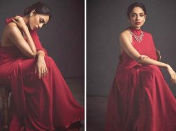 Sobhita Dhulipala puts us in awe with her stunning red saree as she attends the opening of Sabyasachi’s store in Mumbai