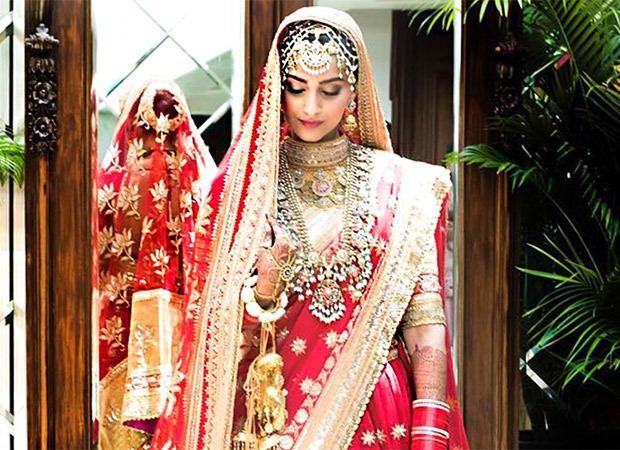 Sonam Kapoor Ahuja’s wedding lehenga gets displayed at NMACC in Mumbai