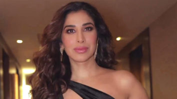 Sophie Choudry, just being a boss lady in this black dress!