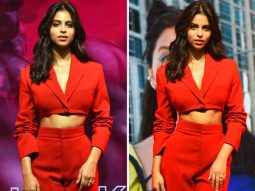Suhana Khan steals the show in fiery red power suit as she becomes Maybelline brand ambassador