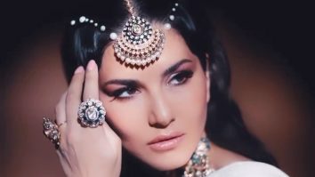 Sunny Leone is a vision in white wedding ensemble