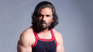The ever fit Suniel Shetty flexes his muscles in this BTS video