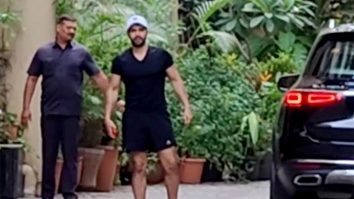 Varun Dhawan poses for Paps