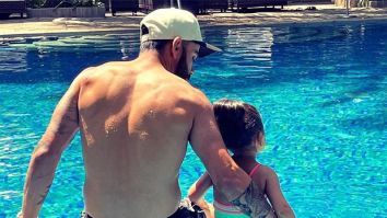 Virat Kohli and daughter Vamika beat scorching summer heat in pool; see picture