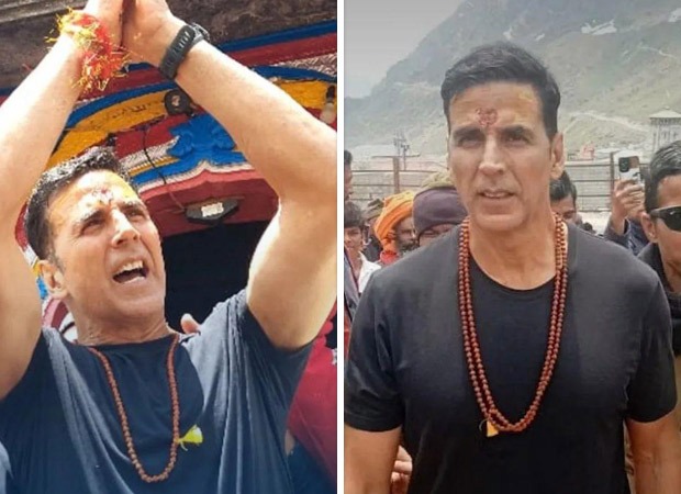 Akshay Kumar engages in spiritual journey; offers prayer at Kedartnath temple