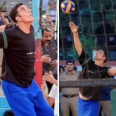 Akshay Kumar engages in friendly volleyball match with Uttarakhand Police; Unseen pictures go viral
