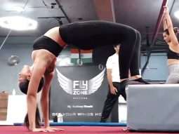 Alaya F shows off her flexibility by nailing the yoga pose