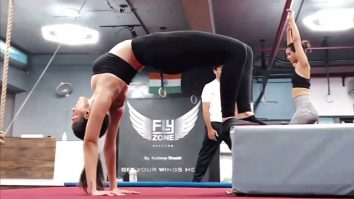Alaya F shows off her flexibility by nailing the yoga pose