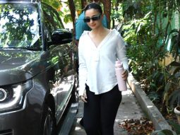 Alia Bhatt gets clicked by paps at a dubbing studio