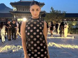 Alia Bhatt is a sight to behold in little black dress, sky high heels and clear handbag at the Gucci Cruise 24 show in Seoul