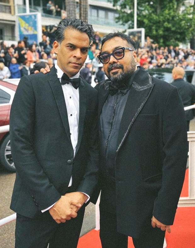 Anurag Kashyap and Vikramaditya Motwane attend the premiere of Martin Scorsese’s Killers of the Flower Moon at Cannes 2023 