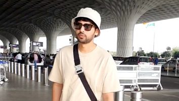 Armaan Malik’s bucket hat is the highlight of his airport look
