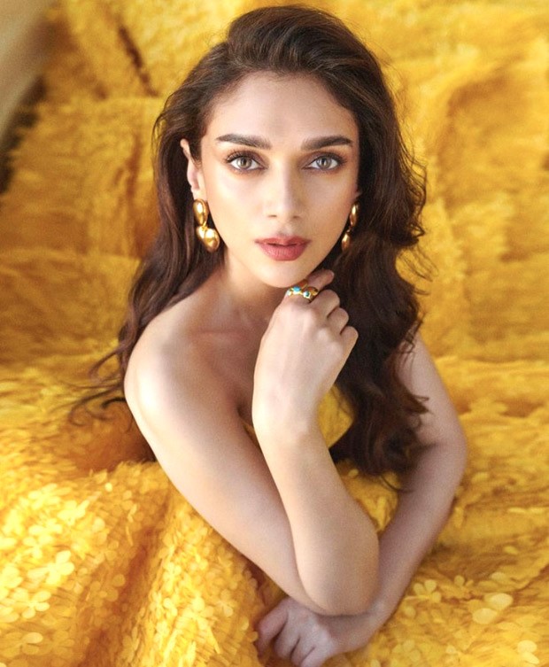 Cannes 2023: Aditi Rao Hydari is a sunshine princess in a yellow ball gown with ruffles, depicting her glamorous aura