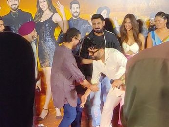 Carry On Jatta 3 trailer launch: Kapil Sharma touches Aamir Khan’s feet; Aamir complains, “Aapne mujhe apne show pe nahin bulaya. Yeh galat baat hai”