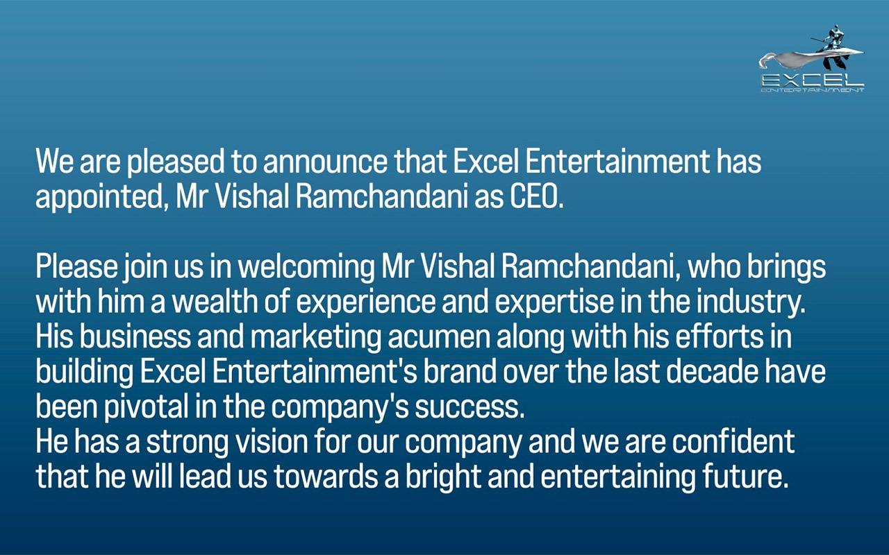 Farhan Akhtar and Ritesh Sidhwani’s Excel Entertainment appoints Vishal Ramchandani as their CEO