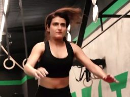 Fatima Sana Shaikh shares a glimpse of her gym day