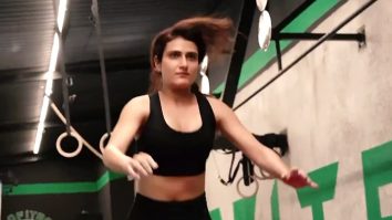 Fatima Sana Shaikh shares a glimpse of her gym day