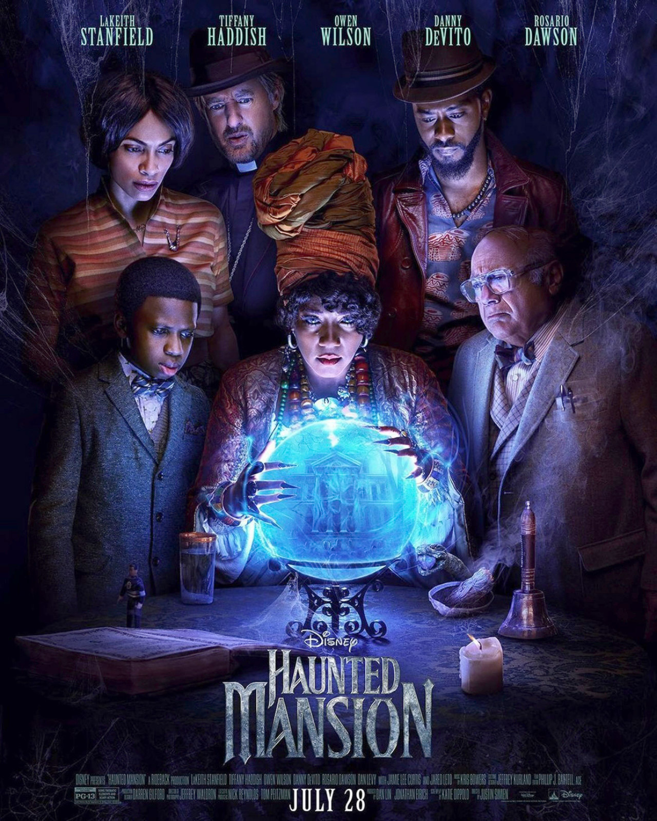 Haunted Mansion Trailer Lakeith Stanfield Tiffany Haddish And Owen Wilson Star In The 