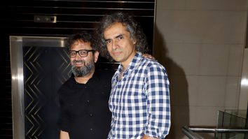 Imtiaz Ali poses for paps at Afwaah screening in casual look