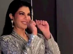 Jacqueline Fernandez sports sequinned blazer and micro mini skirt combo nail her Filmfare Awards look!