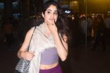 Janhvi Kapoor chooses comfort over style as she gets clicked at the airport