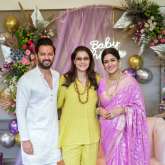 Kajol and Tanushree Dutta attend Ishita Dutta and Vatsal Sheth's baby shower, see pictures