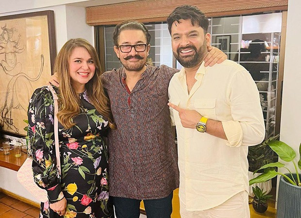 Kapil Sharma and Ginni Chatrath spend “wonderful evening” with Aamir Khan; see post
