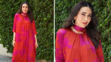 Karisma Kapoor graces the spotlight in a captivating magenta kurta by Payal Khandawala worth Rs.29,800