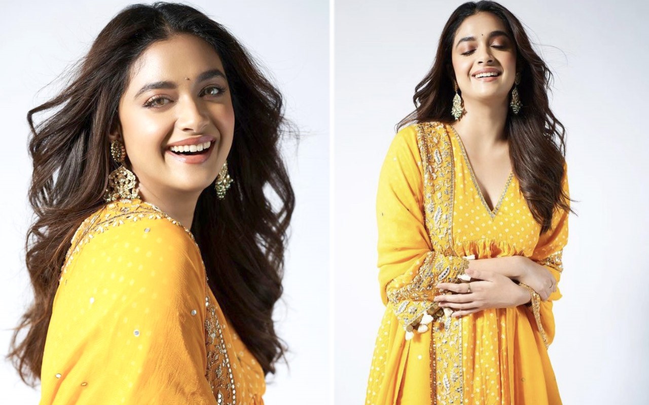 Keerthi Ki Xxx Videos - Keerthy Suresh is a sight to behold in bright yellow bandhani kurta :  Bollywood News - Bollywood Hungama