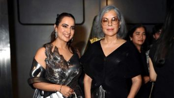 Zeenat Aman reacts to influencer Kusha Kapila’s rave review after meeting at Amit Aggarwal’s fashion event
