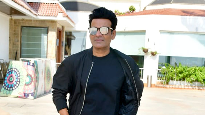 Manoj Bajpayee in our Black Suit with Classic Detailing