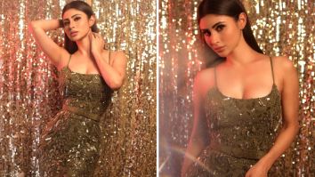 Mouni Roy sets hearts aflutter in her olive sequined gown radiating pure elegance and glamour