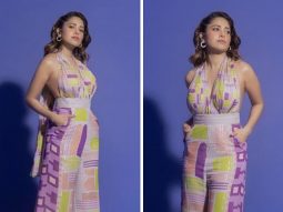 Nushratt Bharuccha in a multicoloured jumpsuit gives summer fashion goals