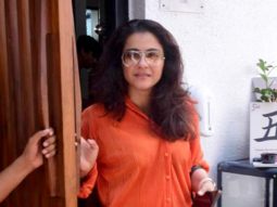 Orange is the new black for Kajol