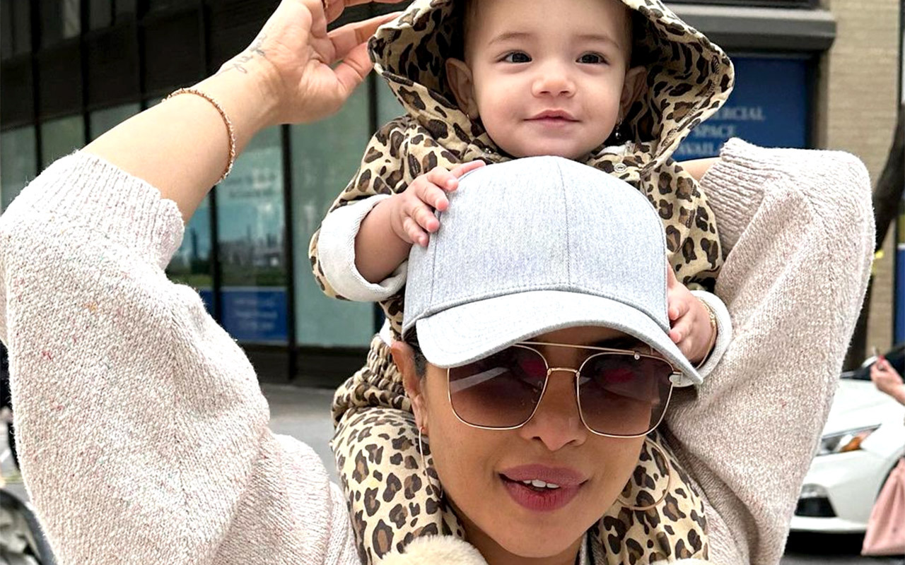 Nick Jonas celebrates Priyanka Chopra’s motherhood with an adorable post of her and Malti Marie : Bollywood News You Moviez