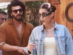 Panipat jodi, Kriti Sanon & Arjun Kapoor get clicked together