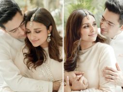 Parineeti Chopra dons Manish Malhotra-designed ivory kurta to seal the deal with Raghav Chadha in coordinated pastel ensembles at their engagement