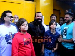 Photos: Ajaz Khan and Andrea Khan snapped at the Bombay High Court