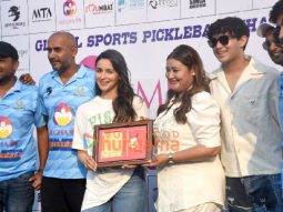 Photos: Alia Bhatt and Shashank Khaitan snapped at the Global Sports Pickleball Championship