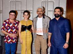 Photos: Atul Kulkarni, Eijaz Khan, Priya Bapat, and Sachin Pilgaonkar snapped promoting their web-series City of Dreams 3