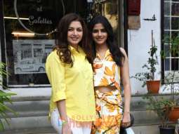 Photos: Bhagyashree shoots with daughter Avantika Dasani in Bandra