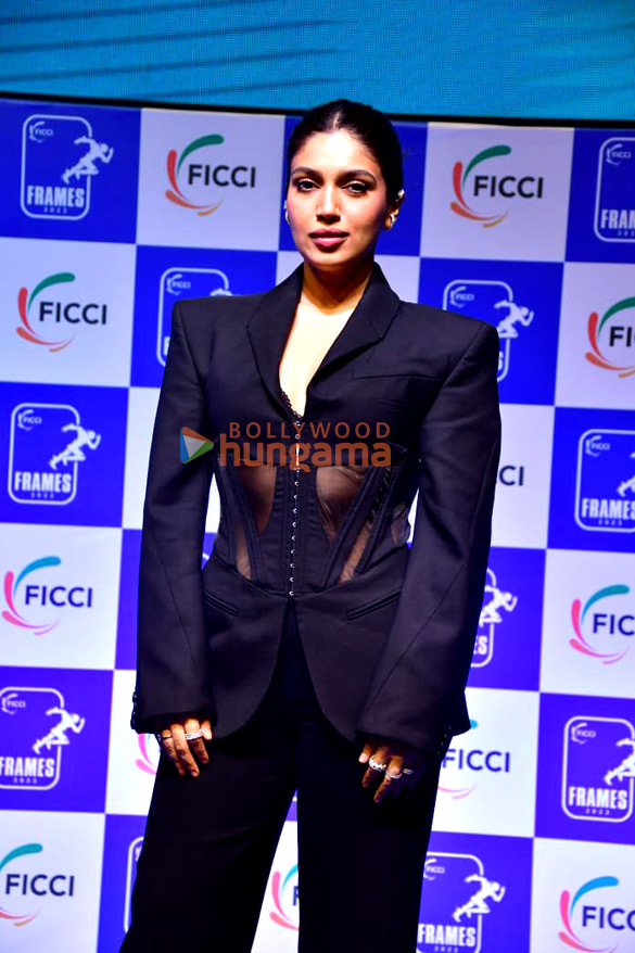 photos bhumi pednekar snapped attending ficci frames 2023 7