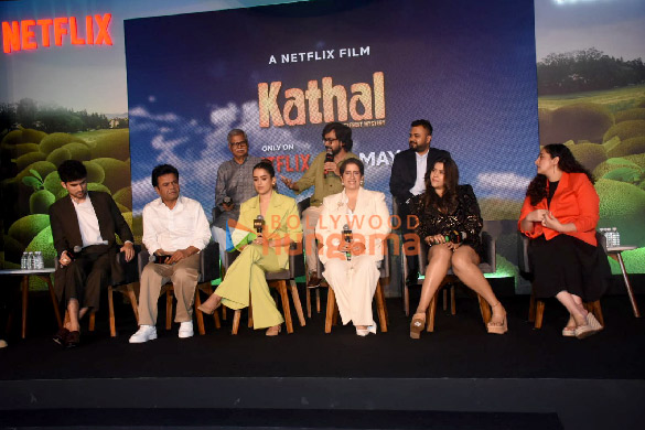 Photos: Celebs grace the trailer launch of Kathal | Parties & Events – Bollywood Hungama