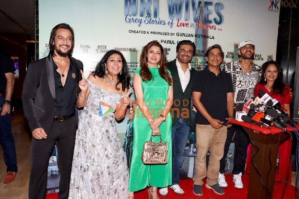 photos celebs spotted at the premiere of nri wives grey stories of love vs desires 2