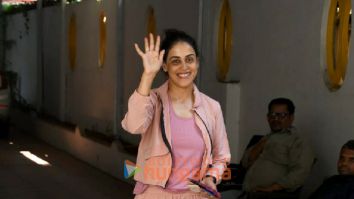 Photos: Genelia D’Souza snapped outside a clinic