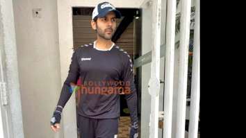 Photos: Kartik Aaryan snapped at the gym in Juhu