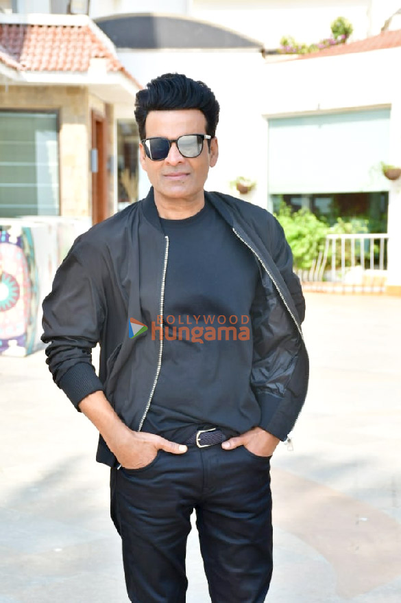 Photos: Manoj Bajpayee snapped promoting his upcoming film Bandaa Photos: Manoj Bajpayee snapped promoting his upcoming film Bandaa