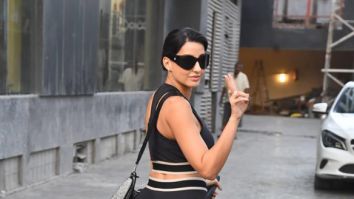 Photos: Nora Fatehi snapped at Manish Malhotra’s office in Bandra