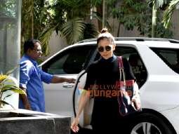 Photos: Rakul Preet Singh and Jasmin Bhasin spotted outside a clinic in Santacruz